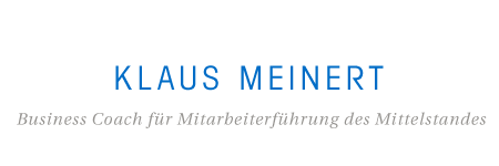Klaus Meinert - Business Coach für Mitarbeiterführung des Mittelstandes